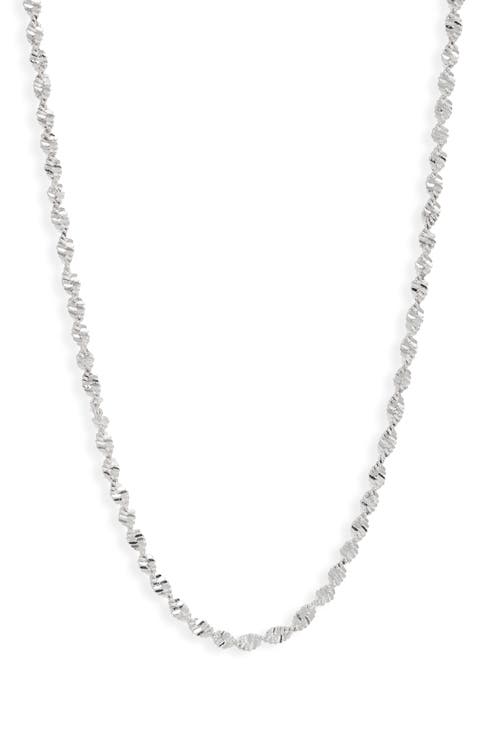 Spiral Chain Necklace