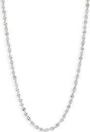 Nordstrom Spiral Chain Necklace