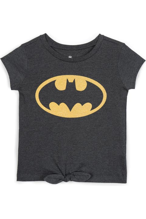 Justice League Glitter Graphic T-Shirt