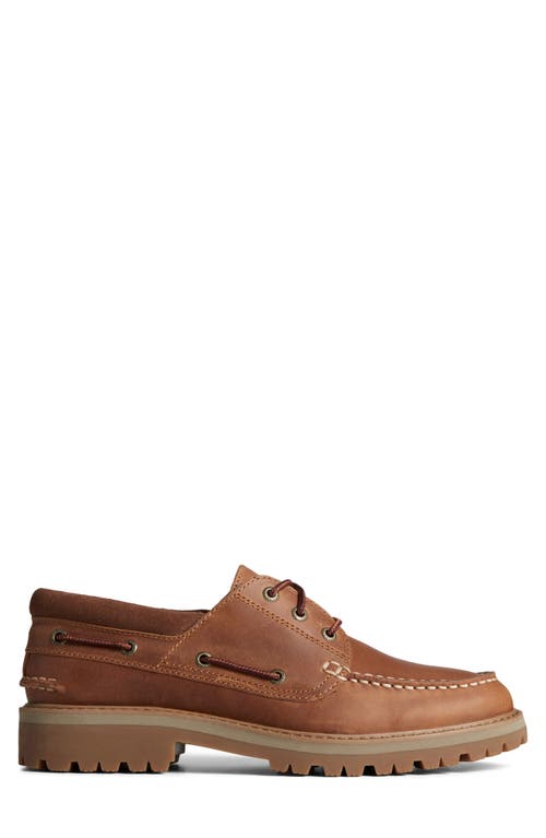 Sperry Authentic Original 3-eye Boat Shoe In Tan