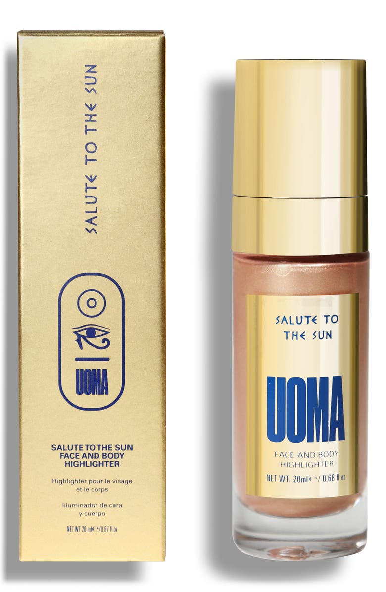 UOMA Beauty Salute to the Sun Highlighter, Alternate, color,