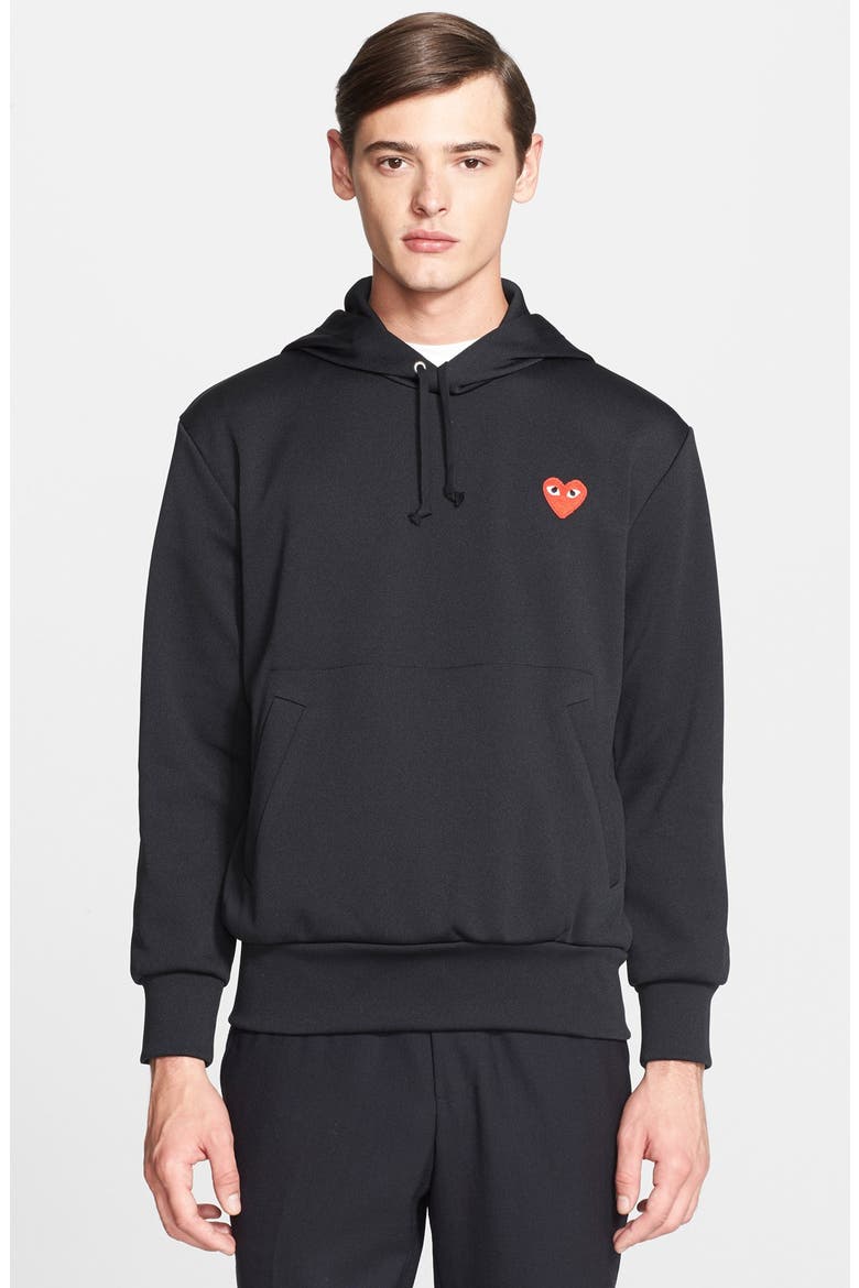 Pullover Hoodie, Main, color, BLACK