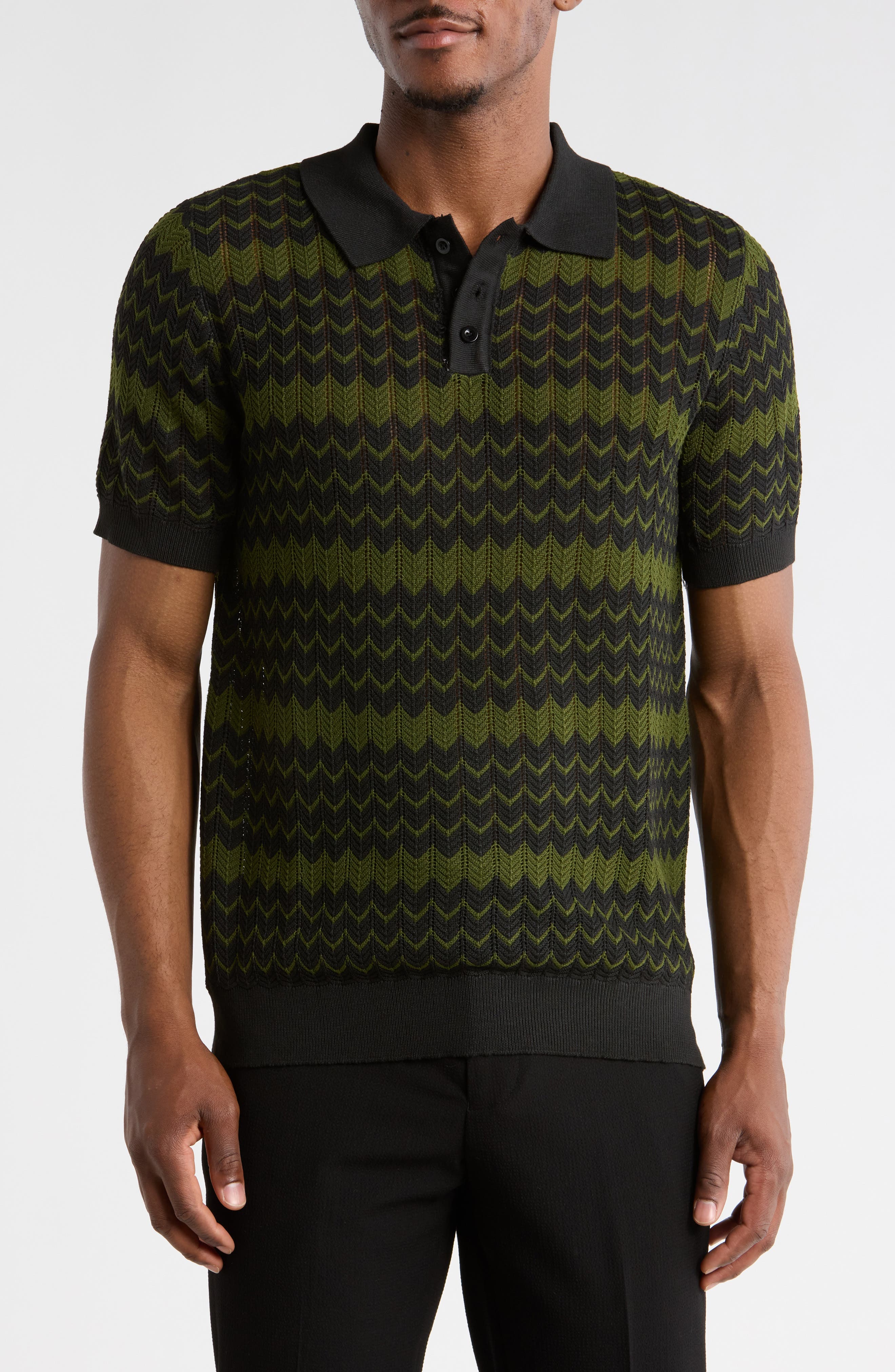 T.R. PREMIUM Slim Fit Polo Sweater