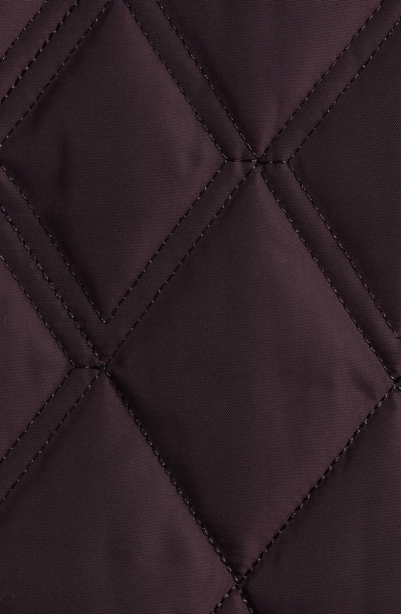 adidas x Wales Bonner Hooded Quilted Jacket, Alternate, color, Shadow Maroon