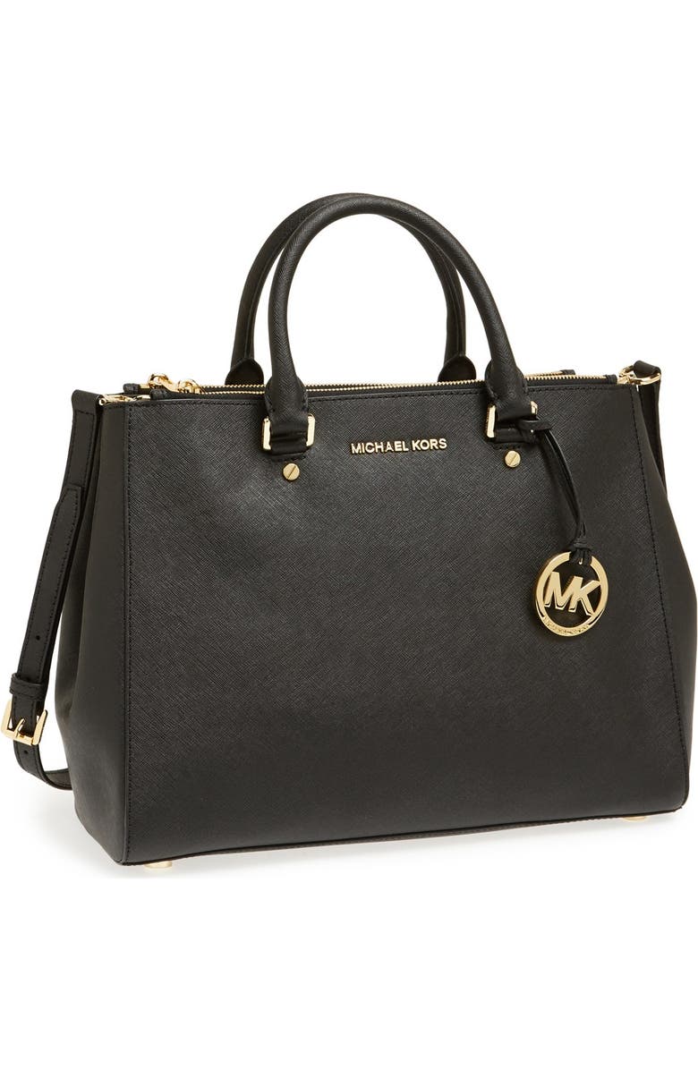 MICHAEL Michael Kors 'Large Sutton' Satchel, Main, color,