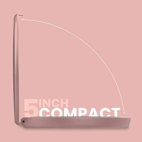Luna London Compact Mirror In Gold