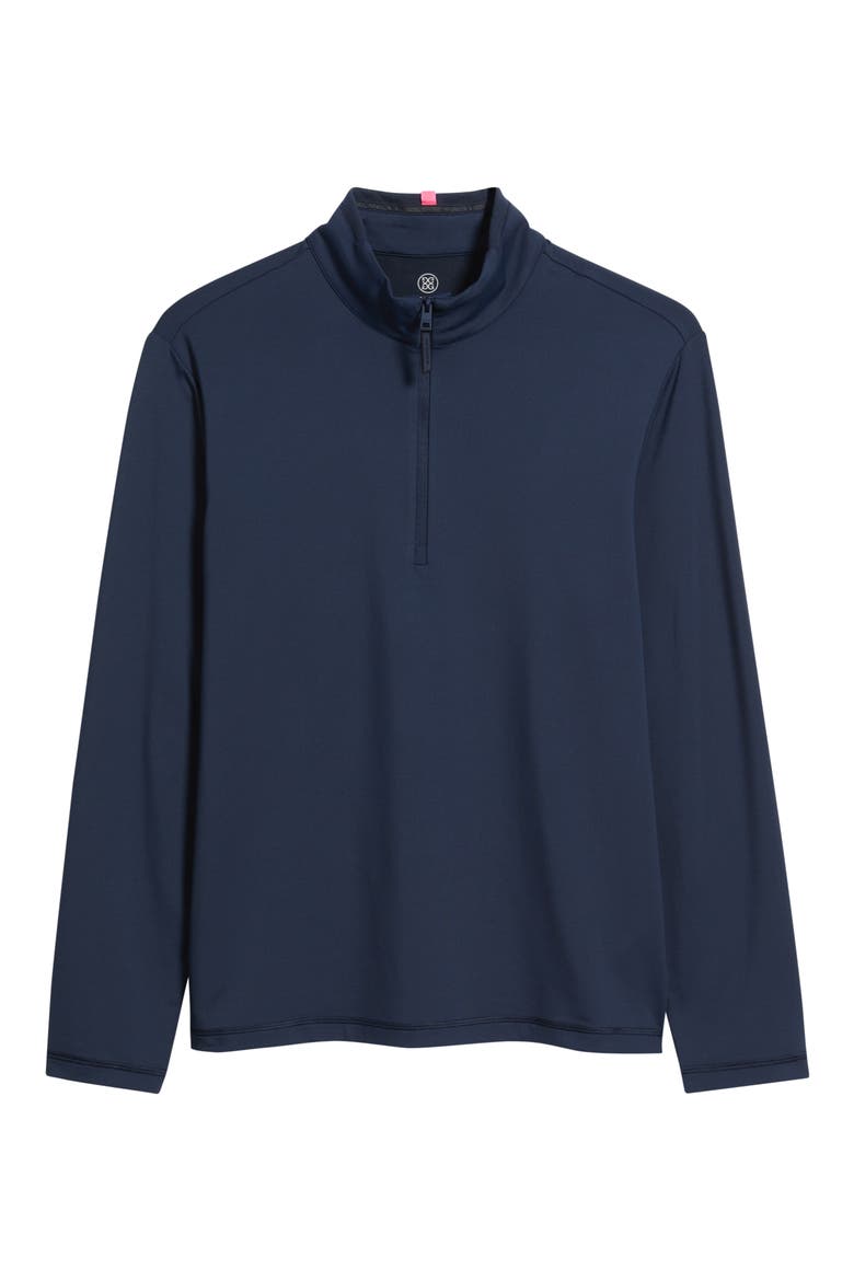 Quarter Zip Performance Golf Pullover, Alternate, color, TWILIGHT