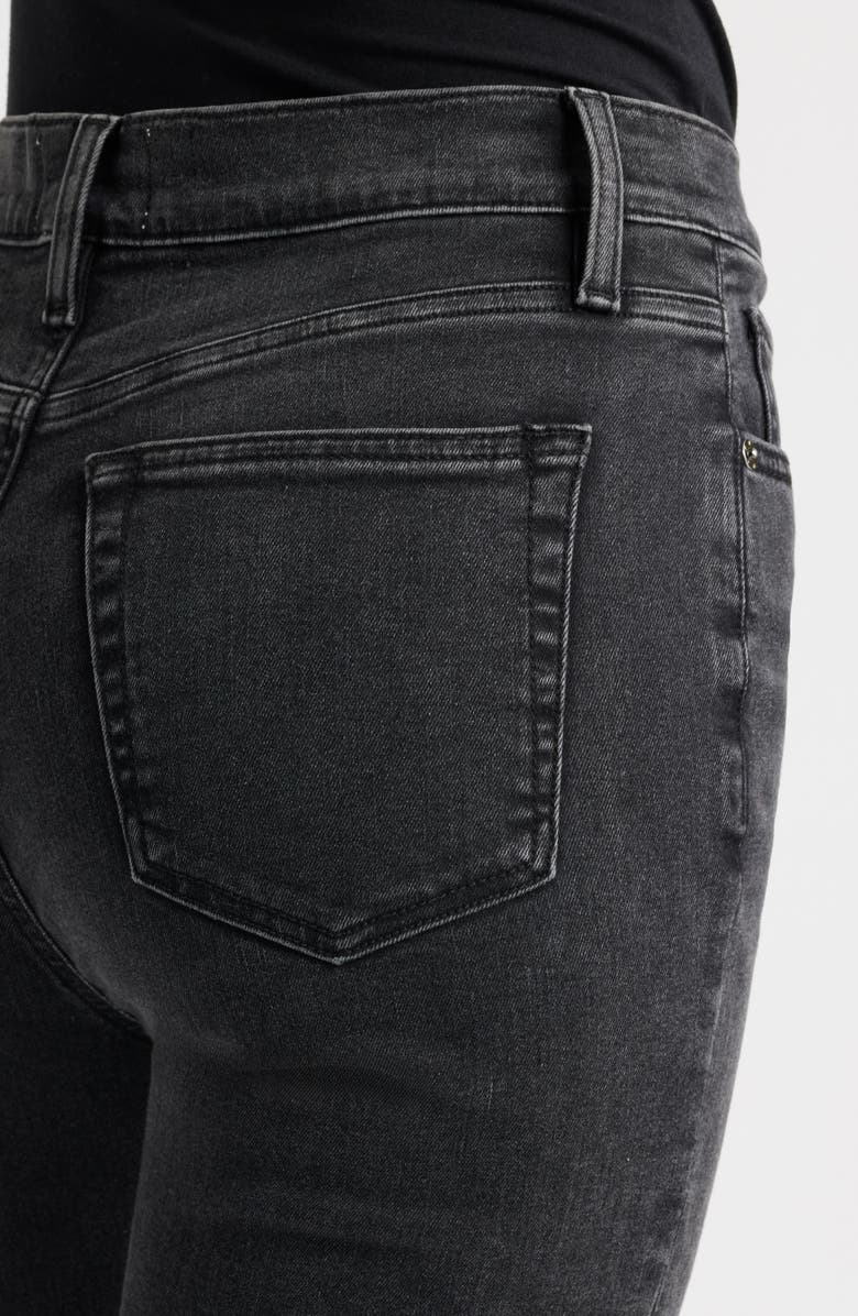 FRAME Le Sleek High Waist Ankle Straight Leg Jeans, Alternate, color, Jitter