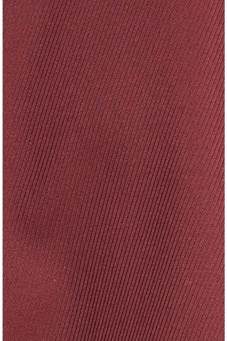 Twill Bomber Jacket, Alternate, color, BURGUNDY
