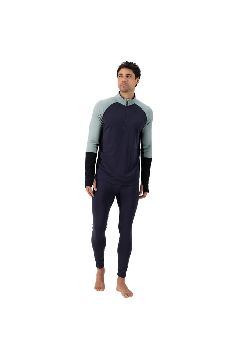 Olympus 3.0 Half-Zip Top - Men's, Alternate, color, Dew/9 Iron/Black