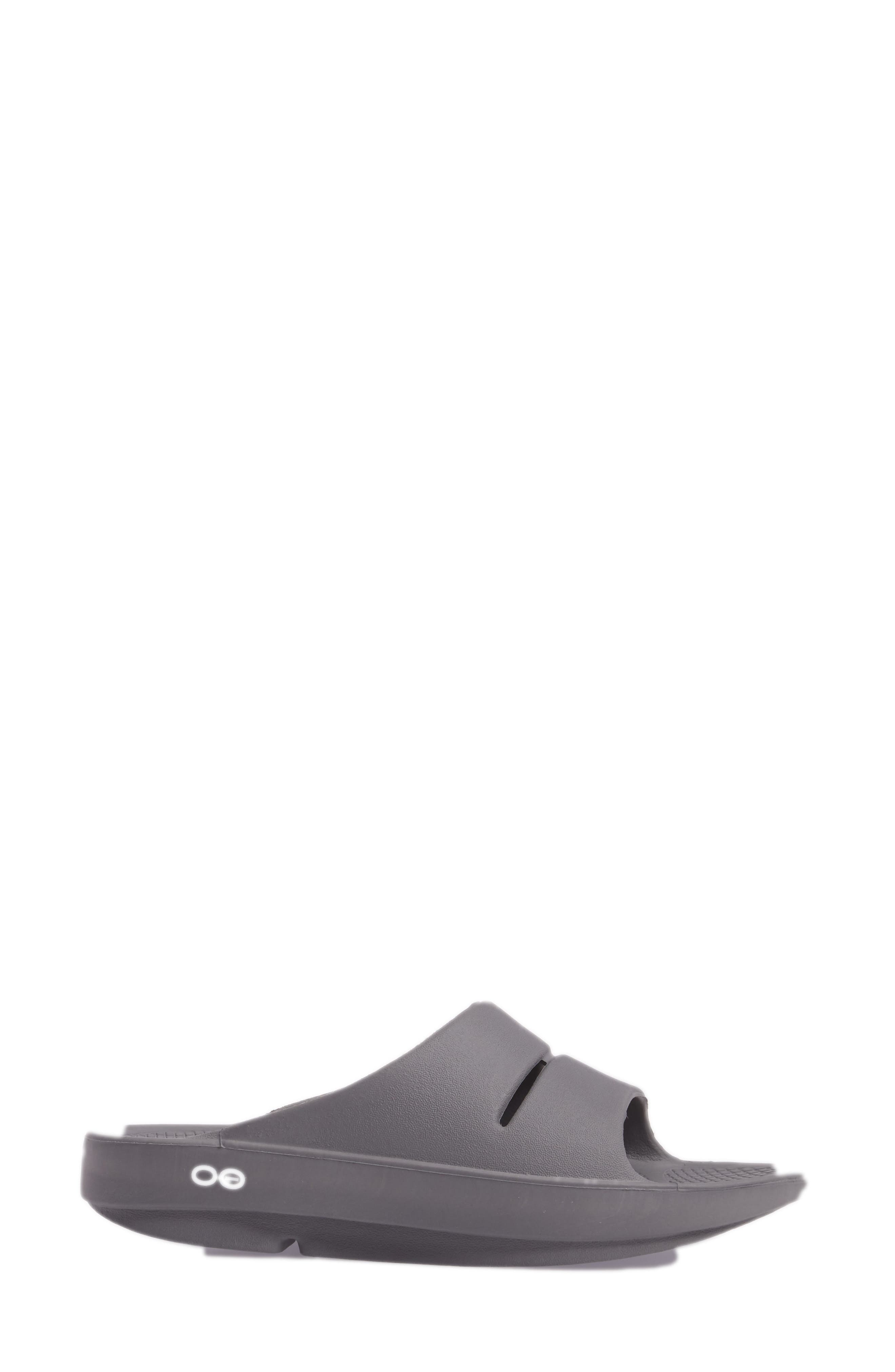 Gender Inclusive OOahh Slide Sandal, Alternate, color, SLATE