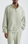 Elwood Organic Cotton Quarter Zip Pullover