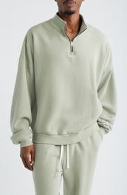 Elwood Organic Cotton Quarter Zip Pullover