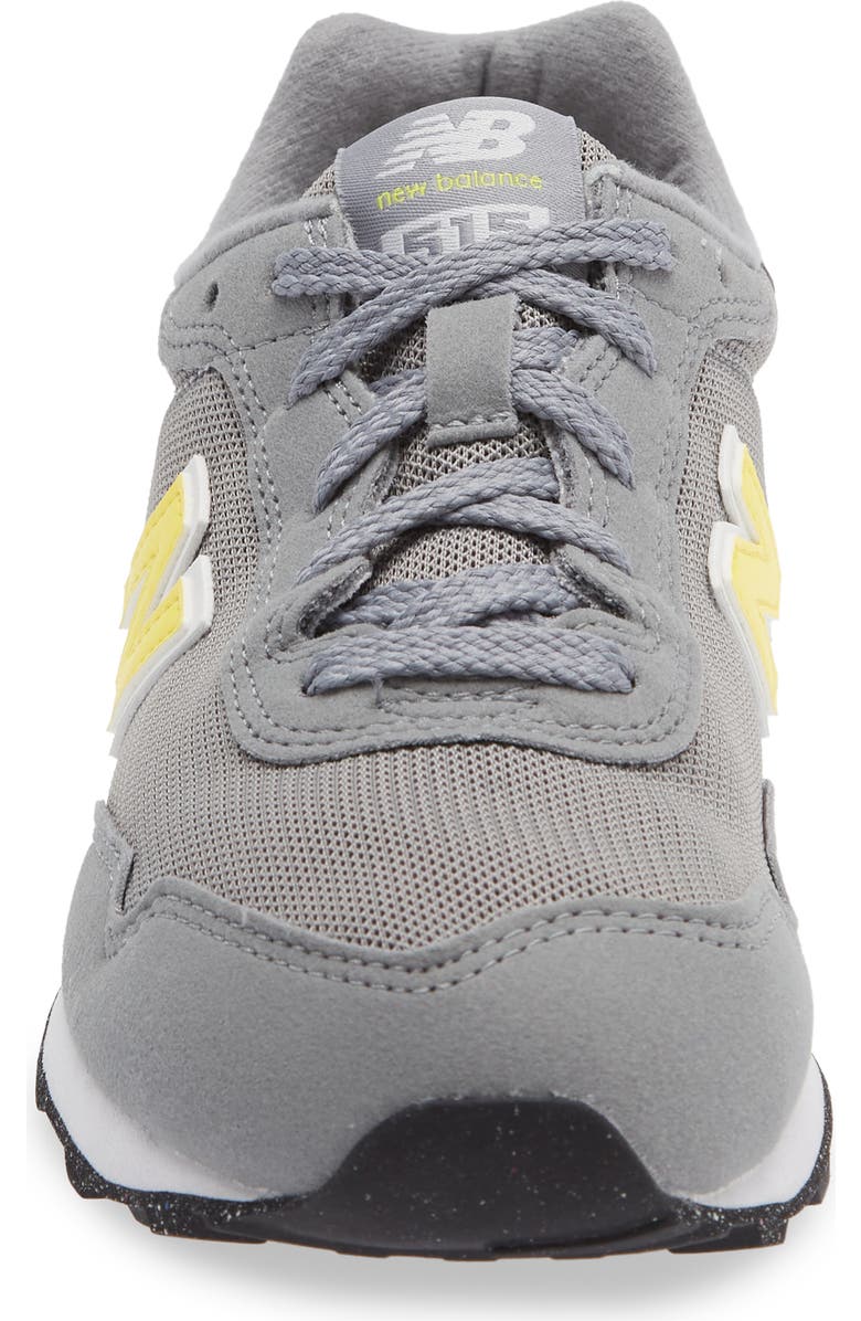 New Balance Kids' 515 Running Shoe, Alternate, color, Slate Grey/ Punch Yellow