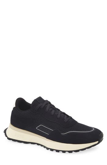 Hugo Boss Boss Jonah Runn Sneaker In Black