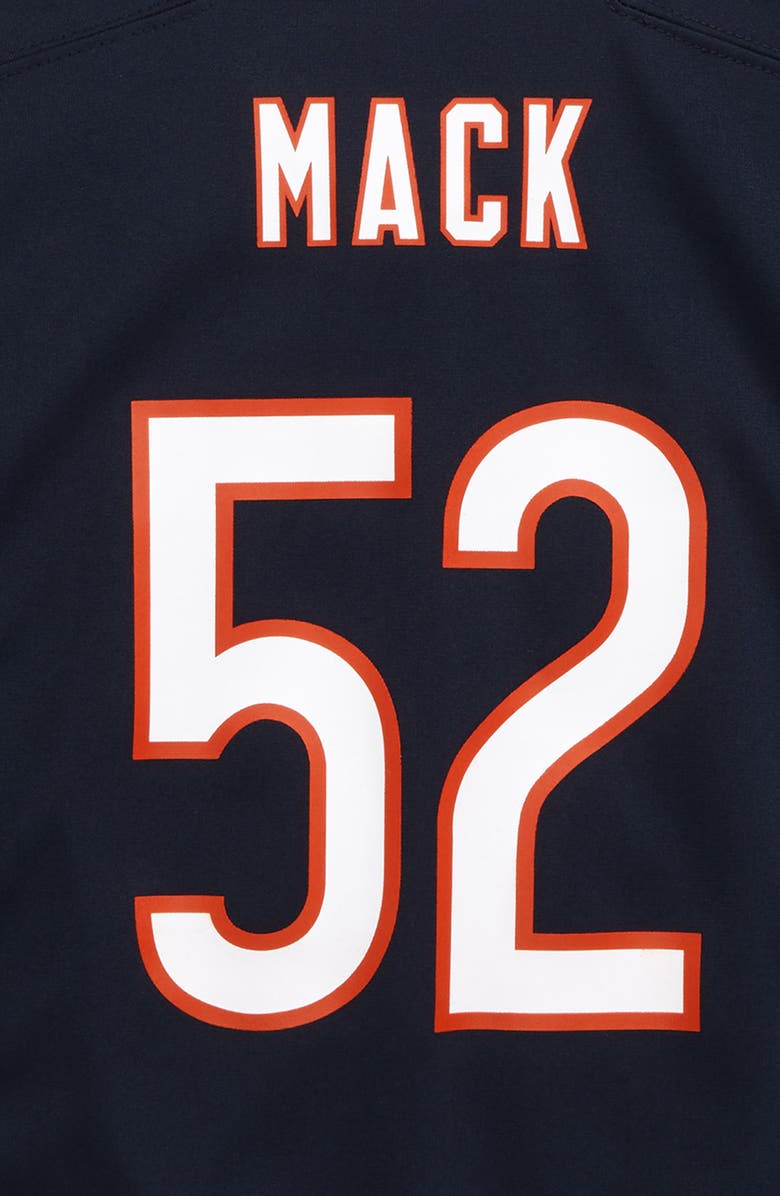 Nike NFL Logo Chicago Bears Khalil Mack Jersey, Alternate, color,