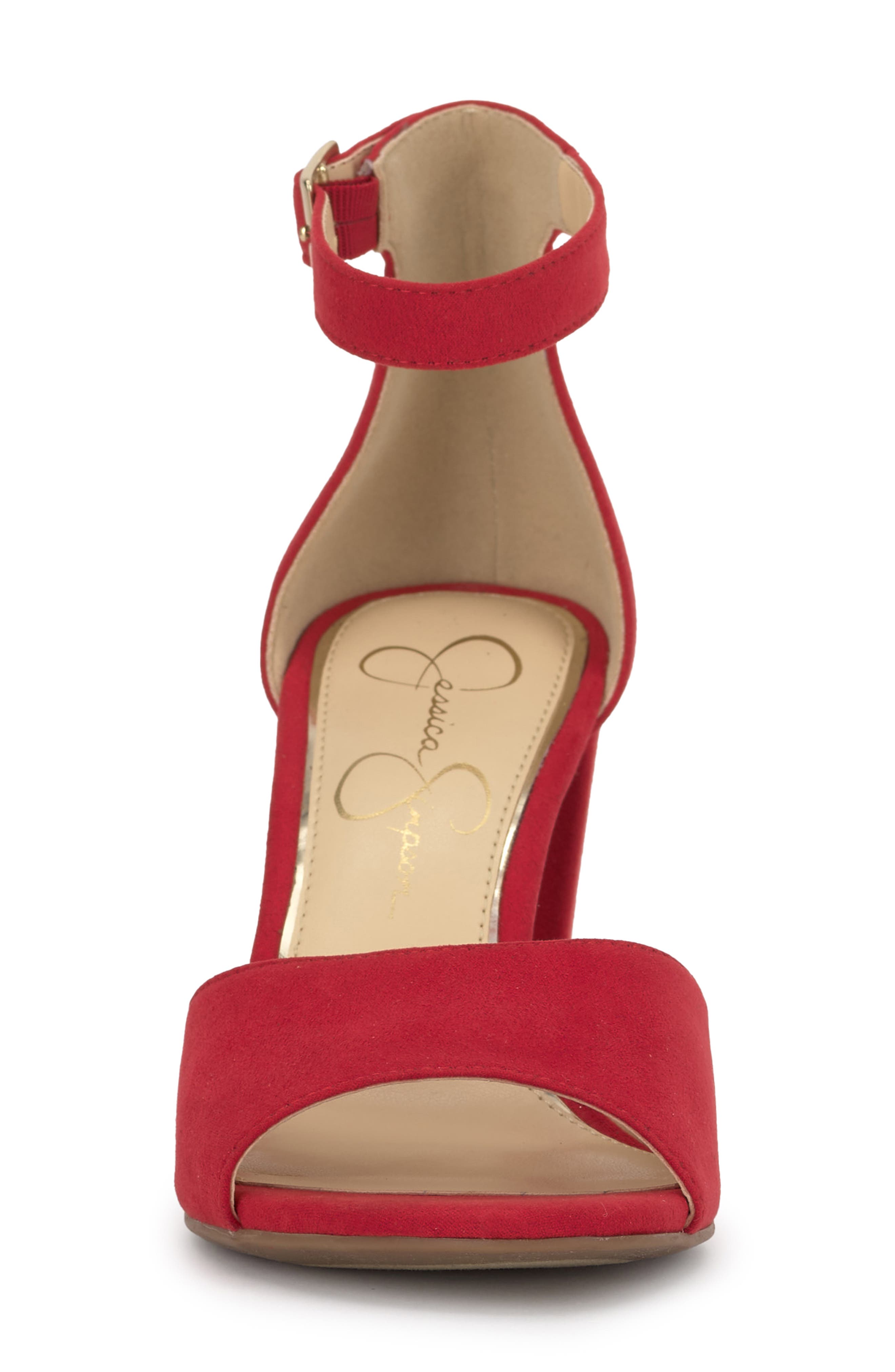 Sherron Sandal, Alternate, color, RED MUSE