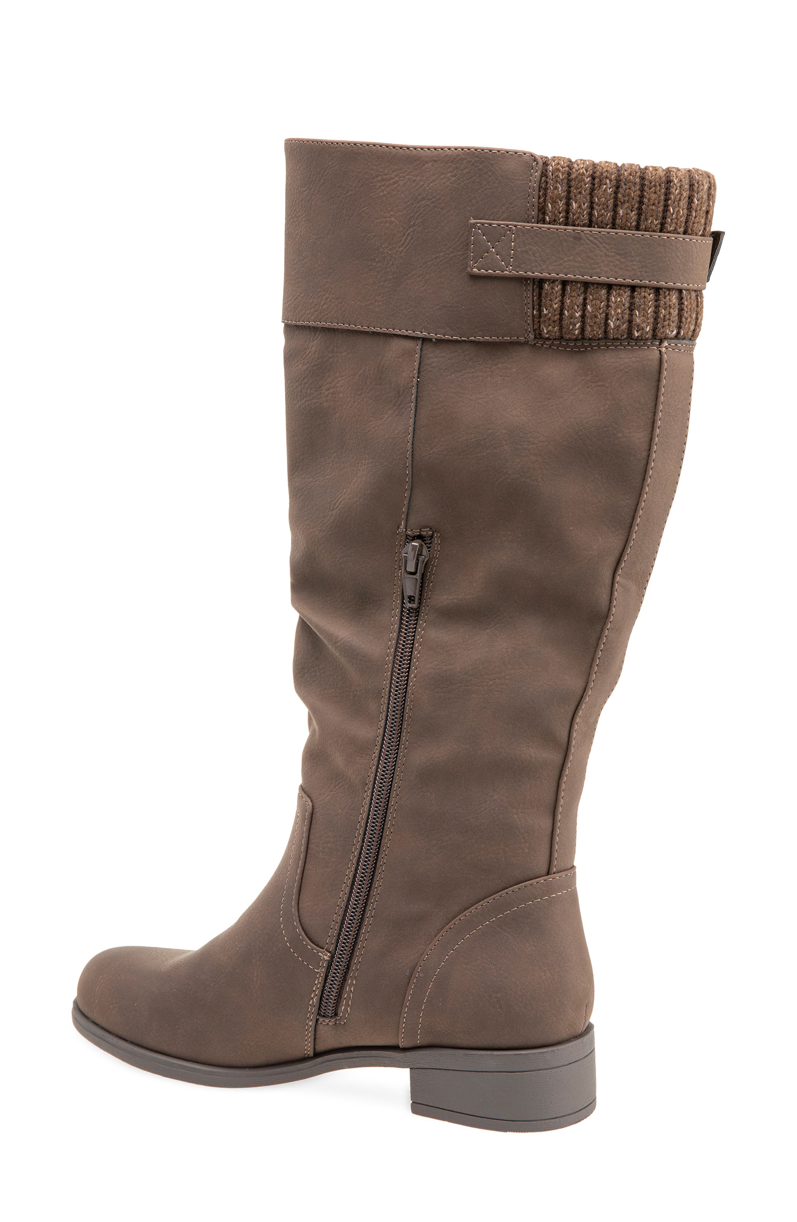 Monica Wide Calf Tall Boot, Alternate, color, DARK ESPRESSO