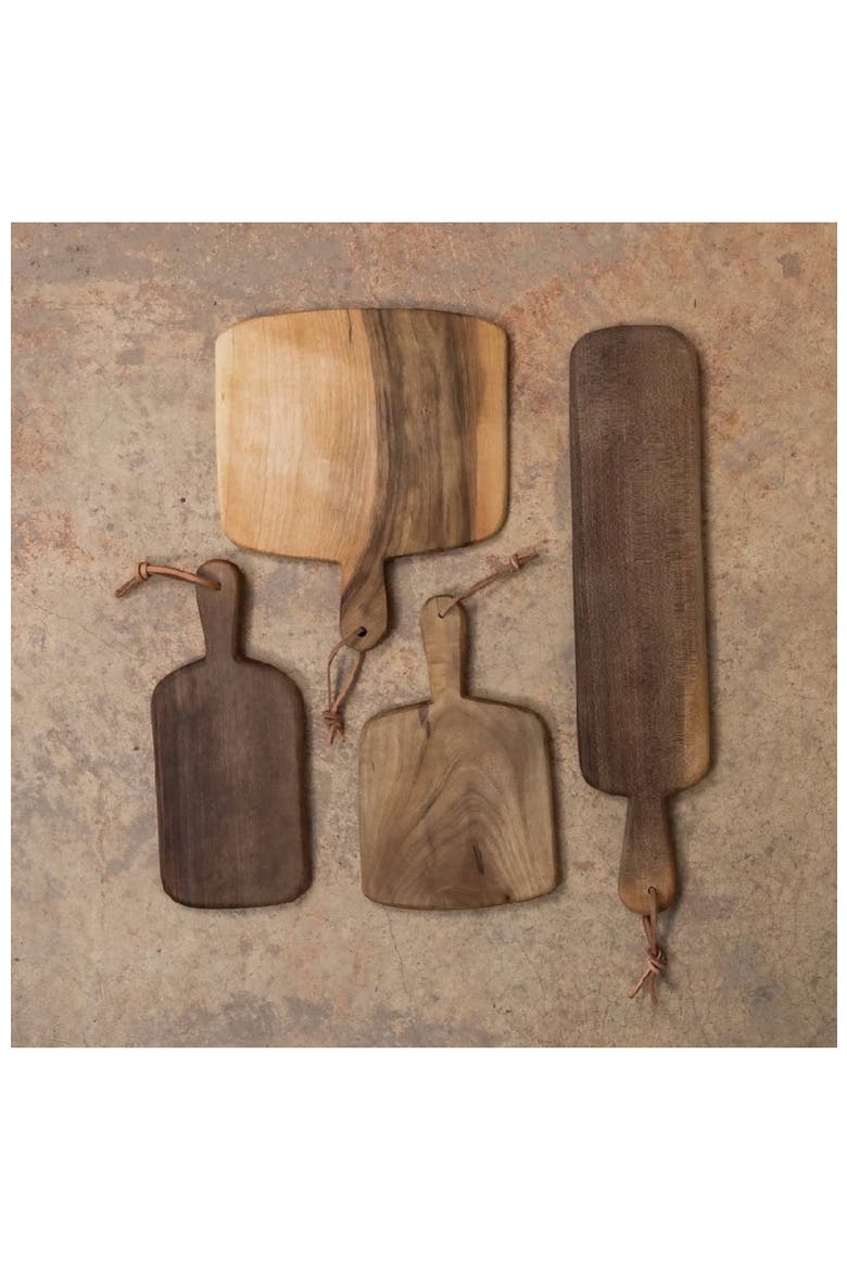 Walnut Cutting Board Collection, Alternate, color, Brown