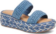 Dolce Vita Corla Braided Platform Slide Sandal