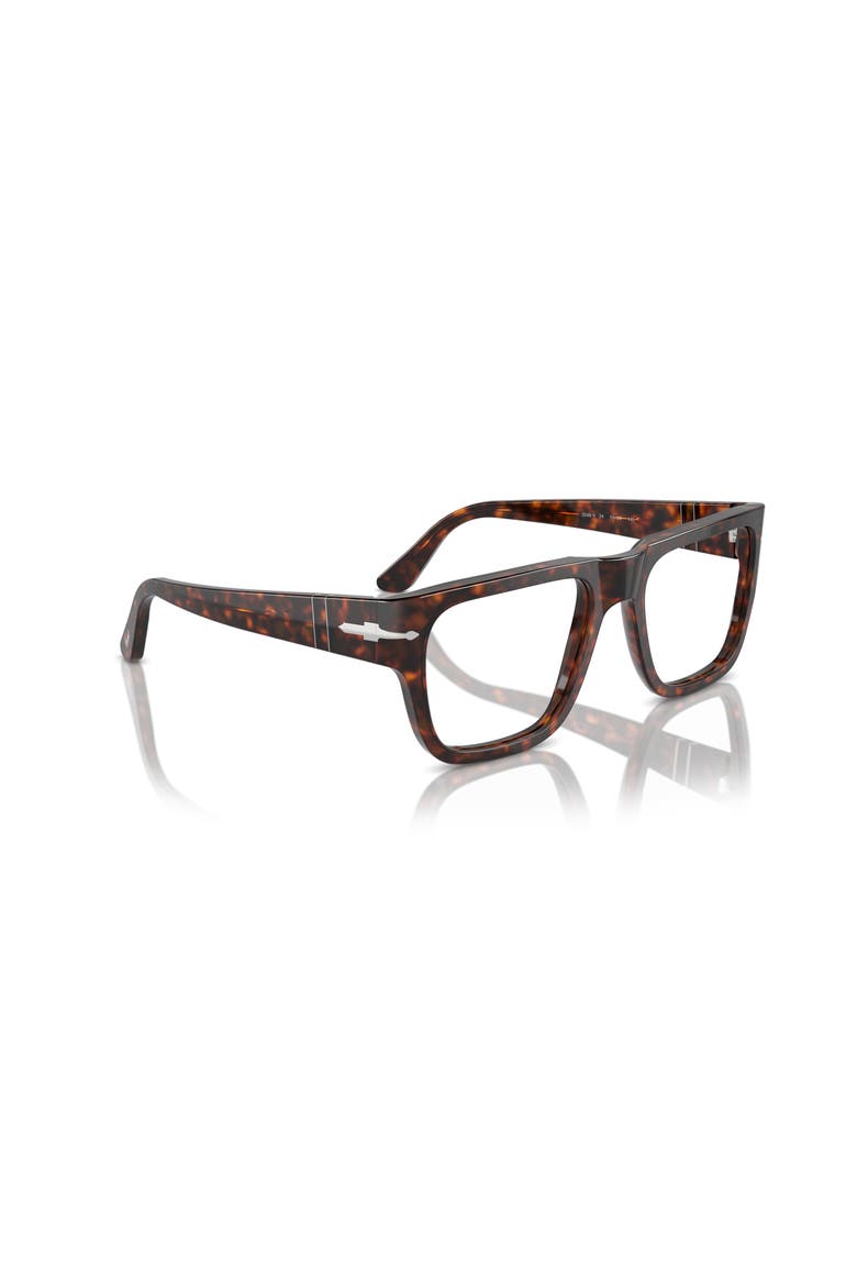 53mm Square optical glasses, Alternate, color, Dark Tortoise