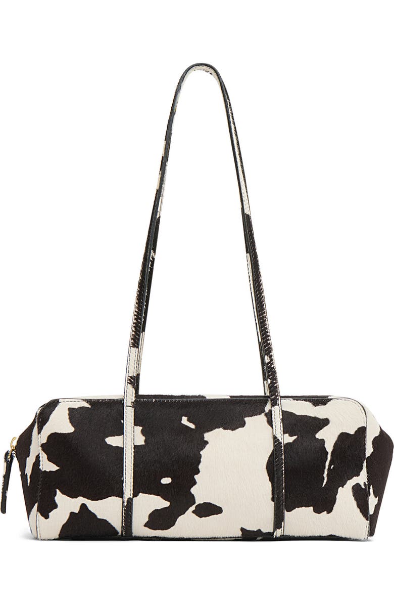 Mansur Gavriel Filo Genuine Calf Hair Shoulder Bag, Main, color, Printed Pony Hair