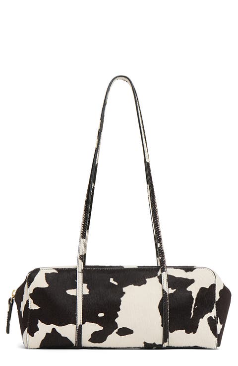 Filo Genuine Calf Hair Shoulder Bag