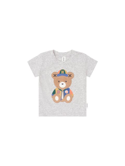 Varsity Hux Grey Tee (Toddler, Little Kid, Big Kid)