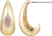 Adornia Pear Crystal Teardrop Earrings
