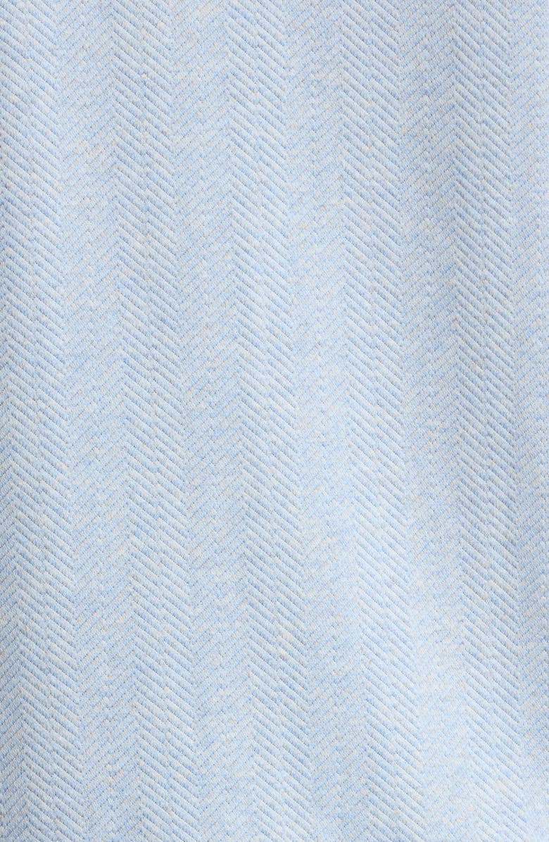 Robert Barakett Auron Knit Button-Up Shirt, Alternate, color, Powder Blue