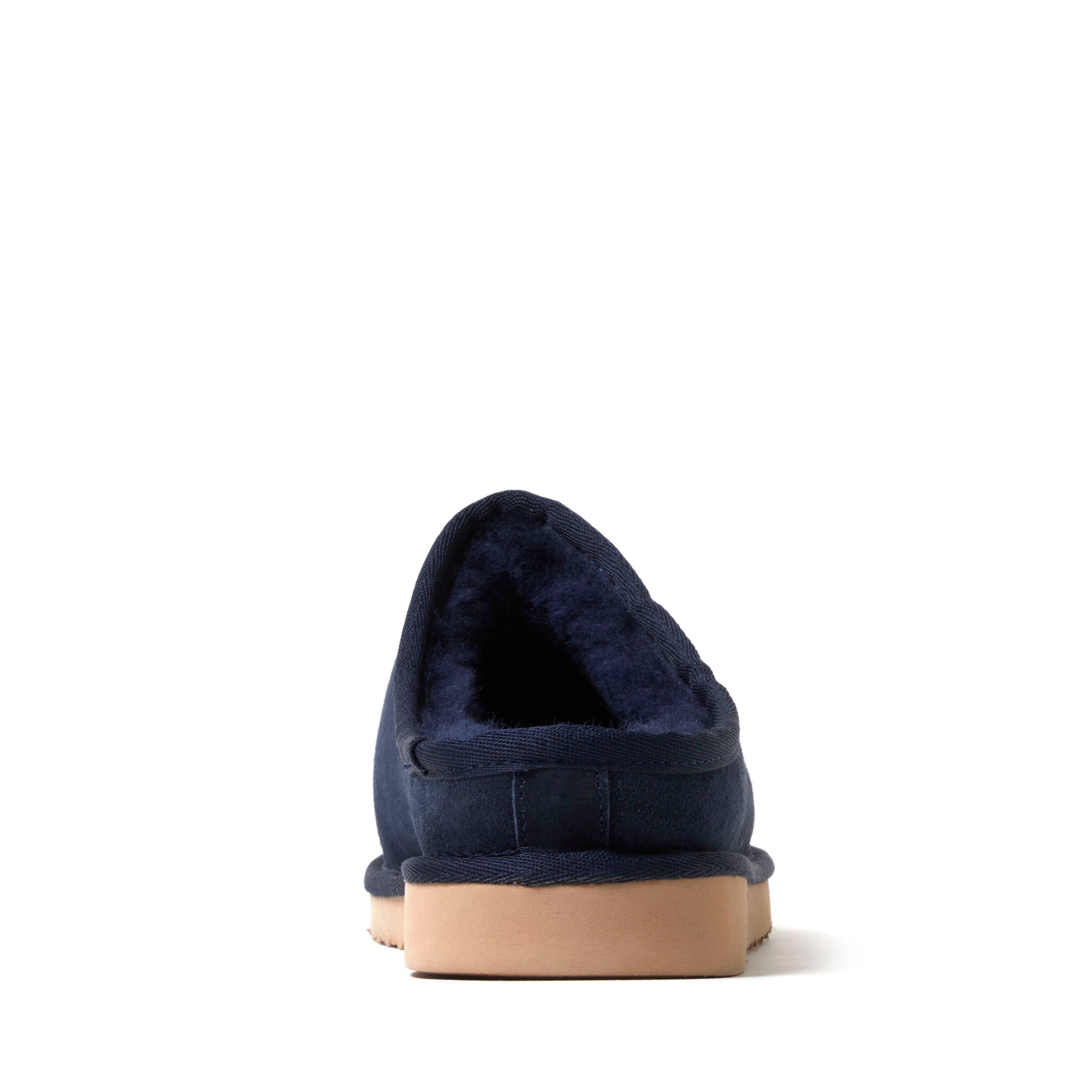 Grafton Genuine Shearling Clog, Alternate, color, Navy