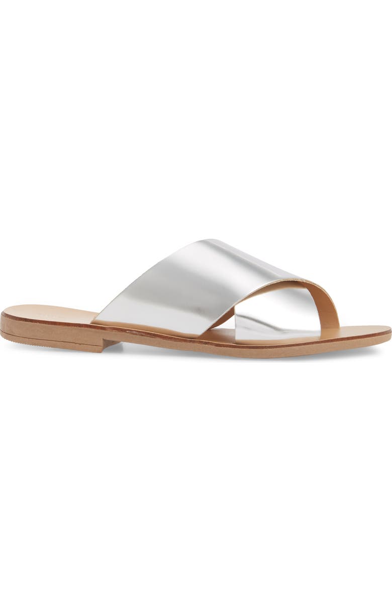 Topshop Hawaii Crisscross Sandal, Alternate, color,