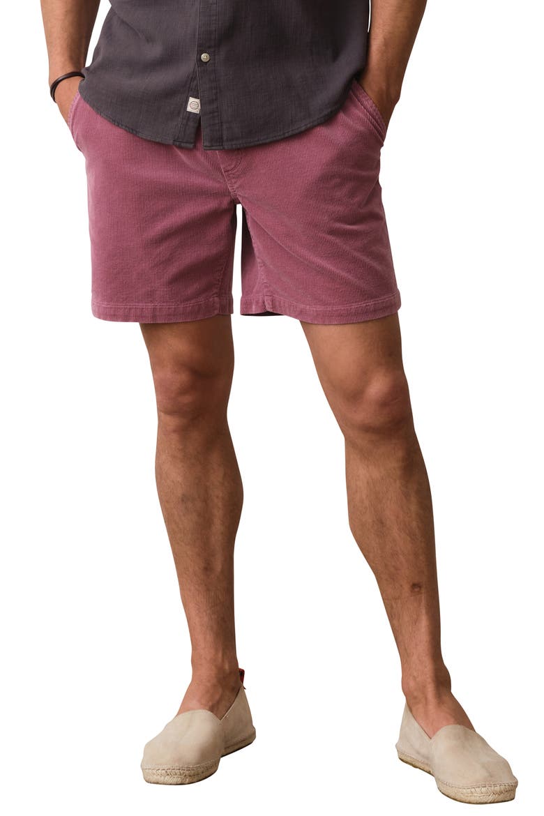 Saturday 6-Inch Corduroy Drawstring Shorts, Main, color, DUSKY ORCHID