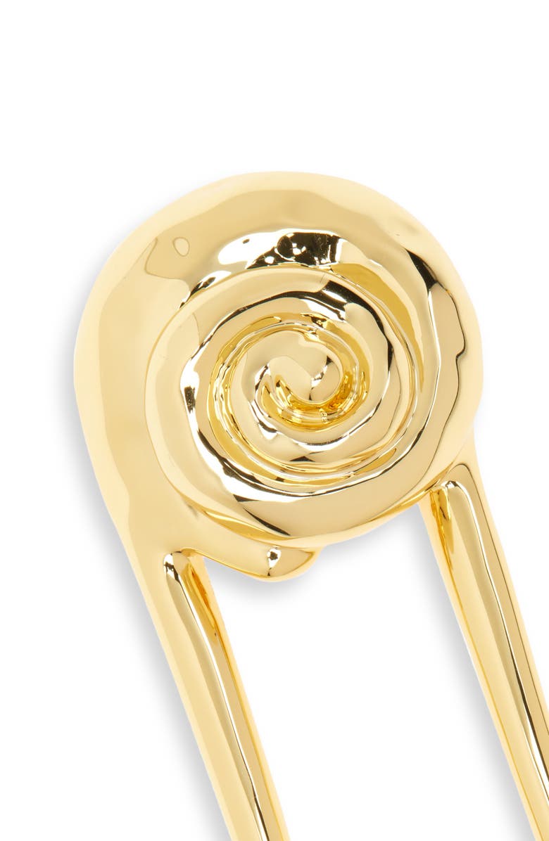 LELET NY Leila Swirl French Pin, Alternate, color, Gold