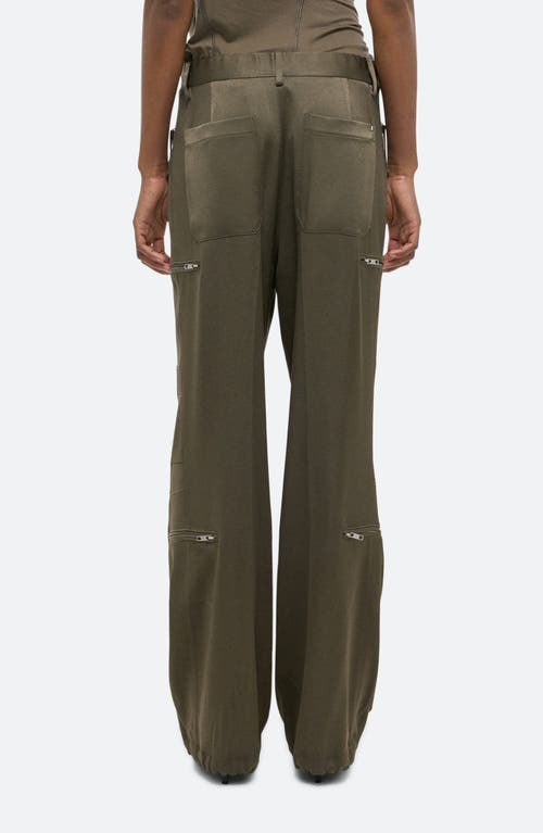 Helmut Lang Flight Pants In Green