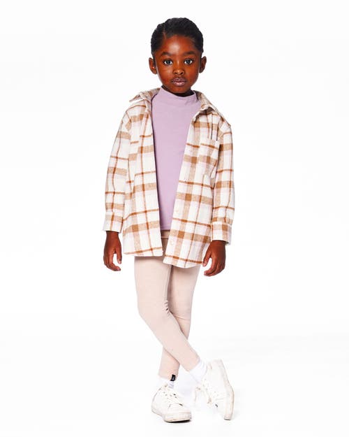 Deux Par Deux Super Soft Ribbed Leggings In Pink