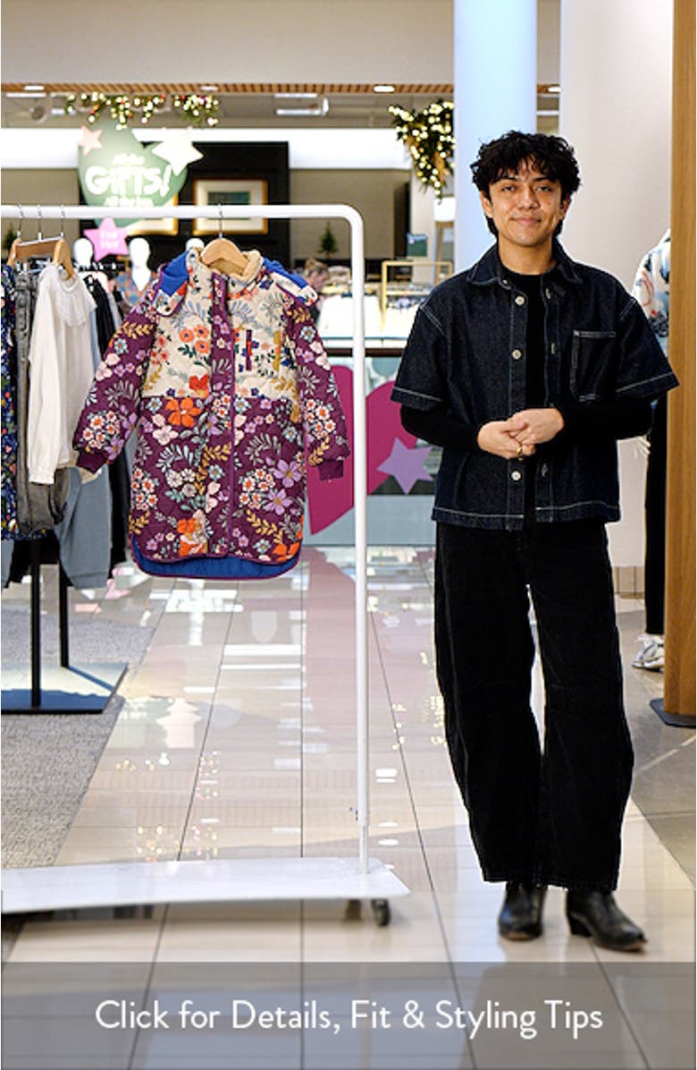 Cozy Quilted Longline Coat, sales video thumbnail