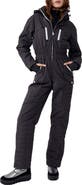Free People All Prepped Quilted Waterproof Snowsuit with Removable Hood