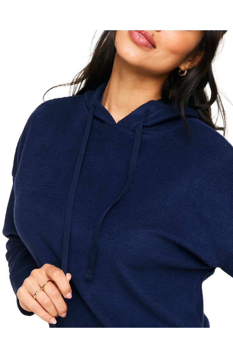 Adore Me Davinia Hoodie And Joggers Set, Alternate, color, Medium Blue