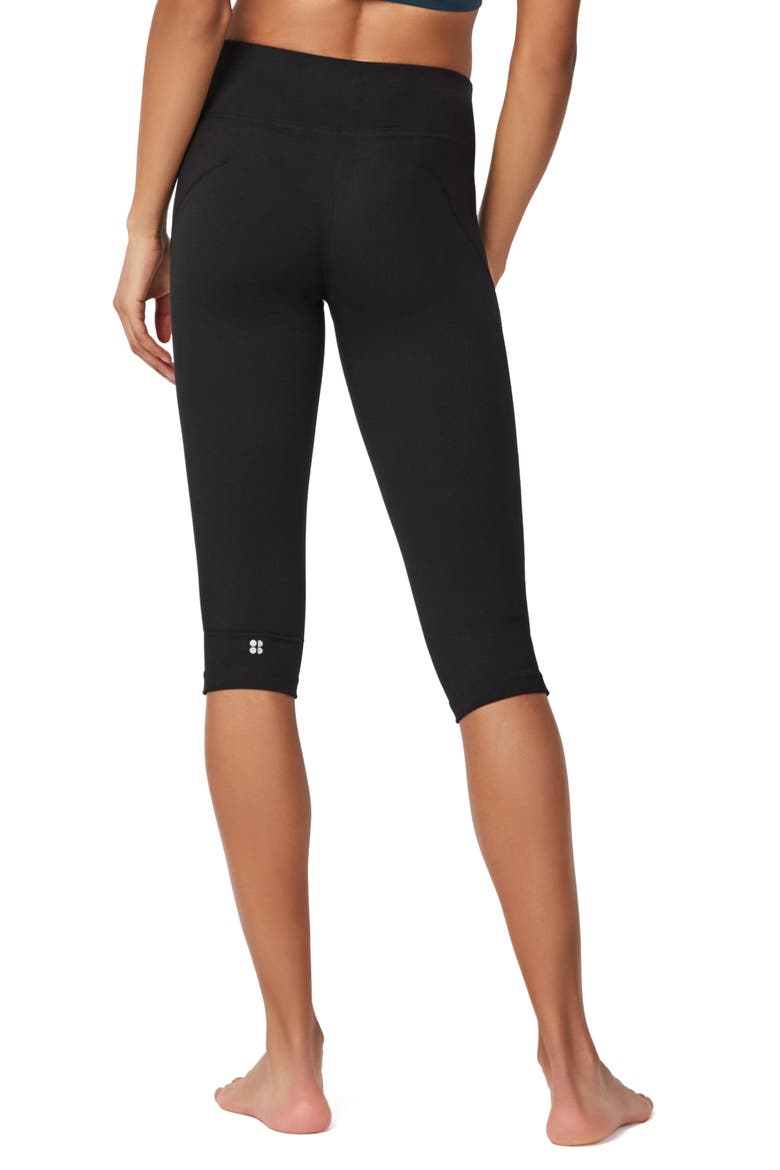 All Day Crop Leggings, Alternate, color, BLACK