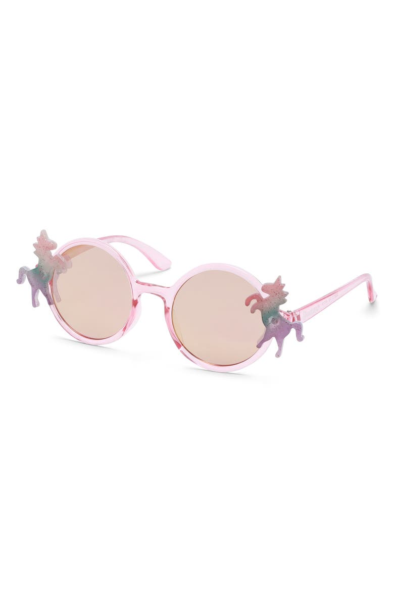 SKECHERS 46mm Unicorn Round Sunglasses, Main, color,