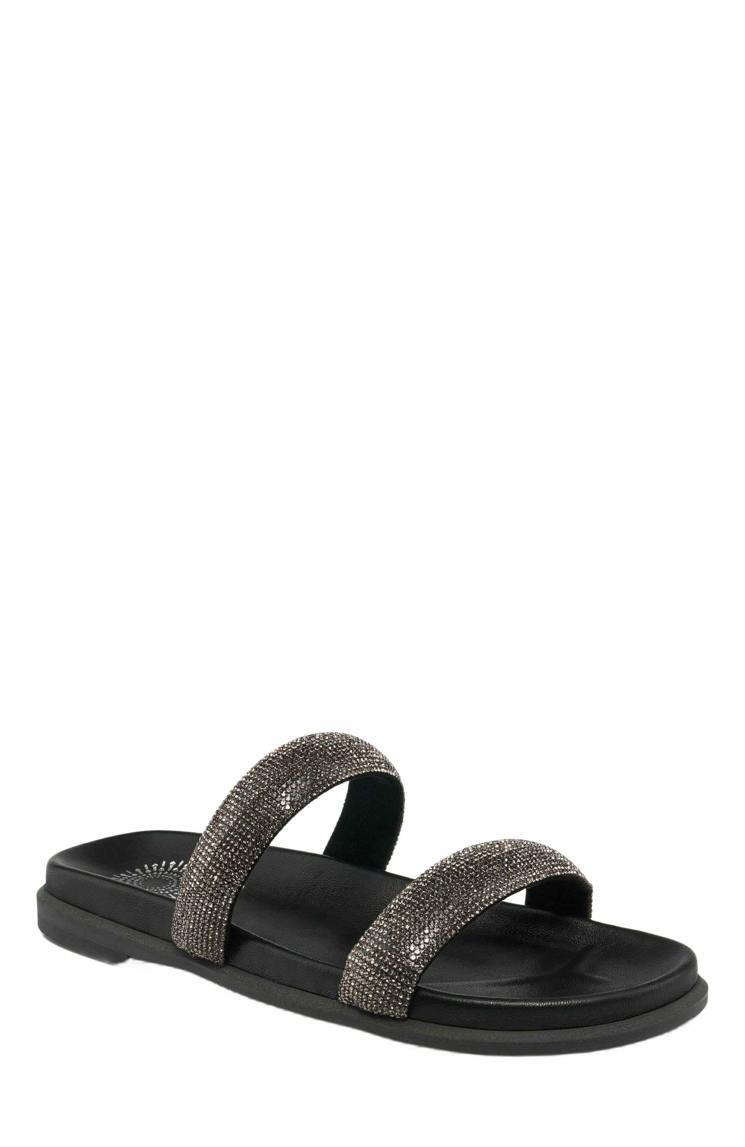 Grace Footwear Cannes Sandal, Main, color, Pewter