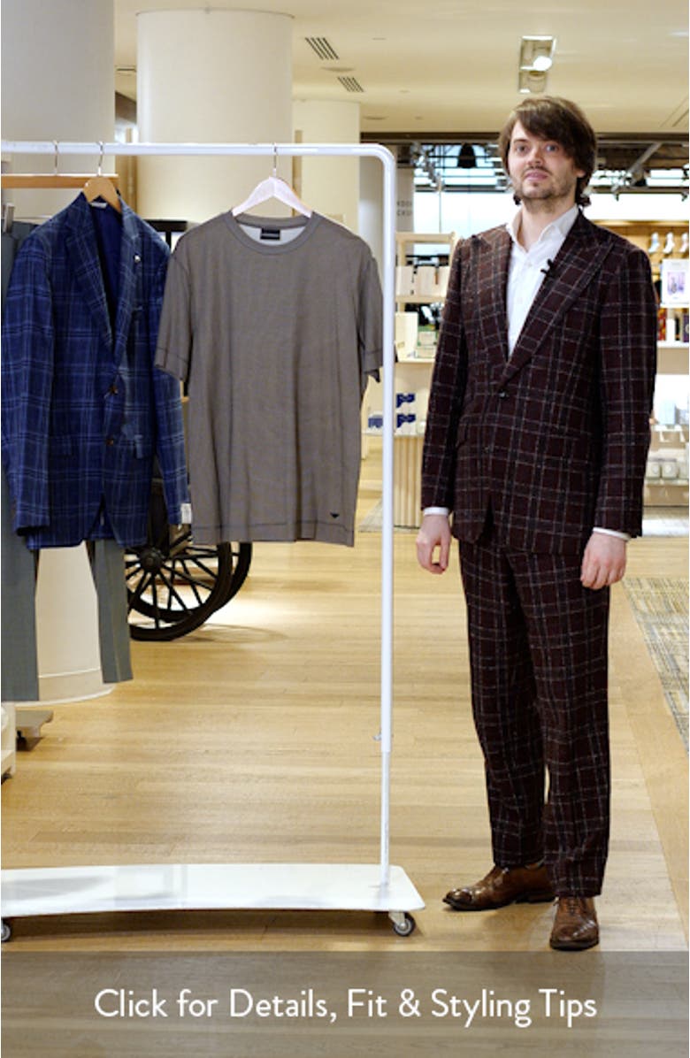 Micropattern Lyocell
Cotton T-Shirt, sales video thumbnail