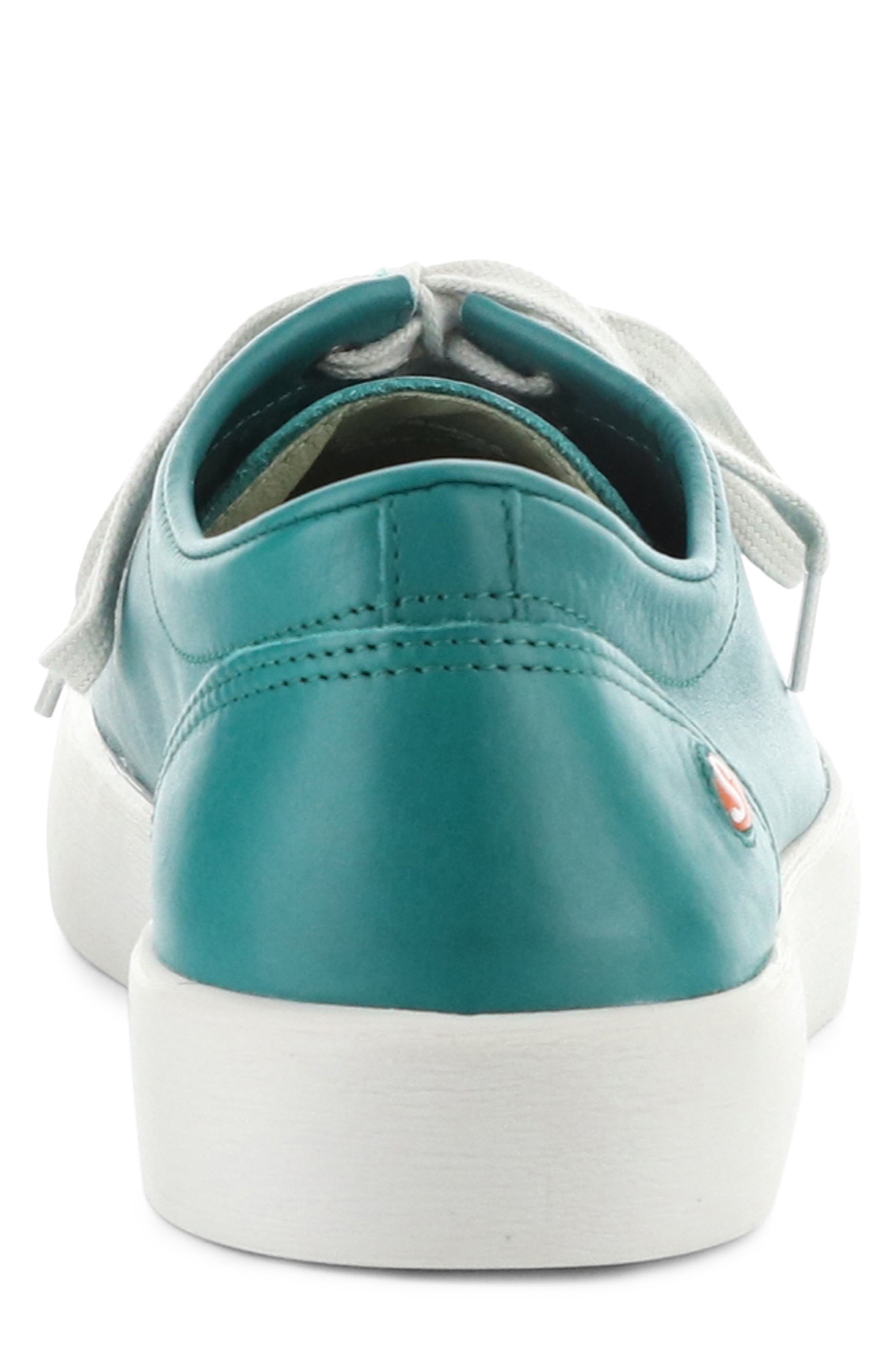 Fly London Ross Sneaker, Alternate, color, PETROL SMOOTH LEATHER