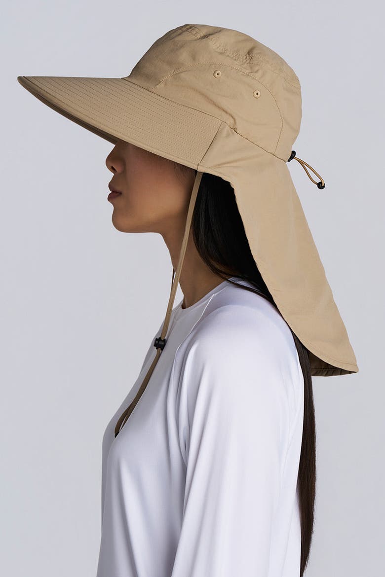 Unisex SafeShade Hat Wide Brim Sun Hat, UPF 50+ Sun Protection, Alternate, color, Tan