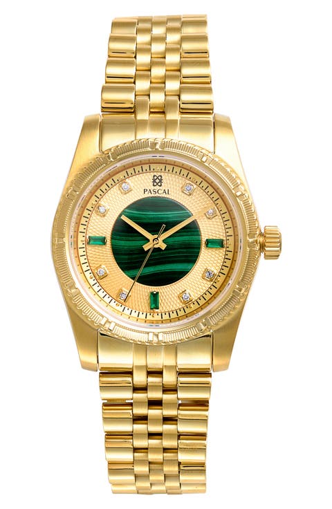 Timeless Classic Lab Grown Diamond Bracelet Watch, 36mm