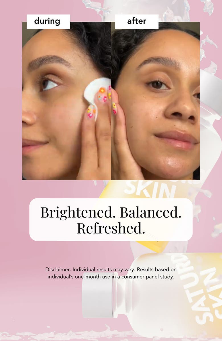 Saturday Skin Yuzu Vitamin C Brightening Toner, Alternate, color, 