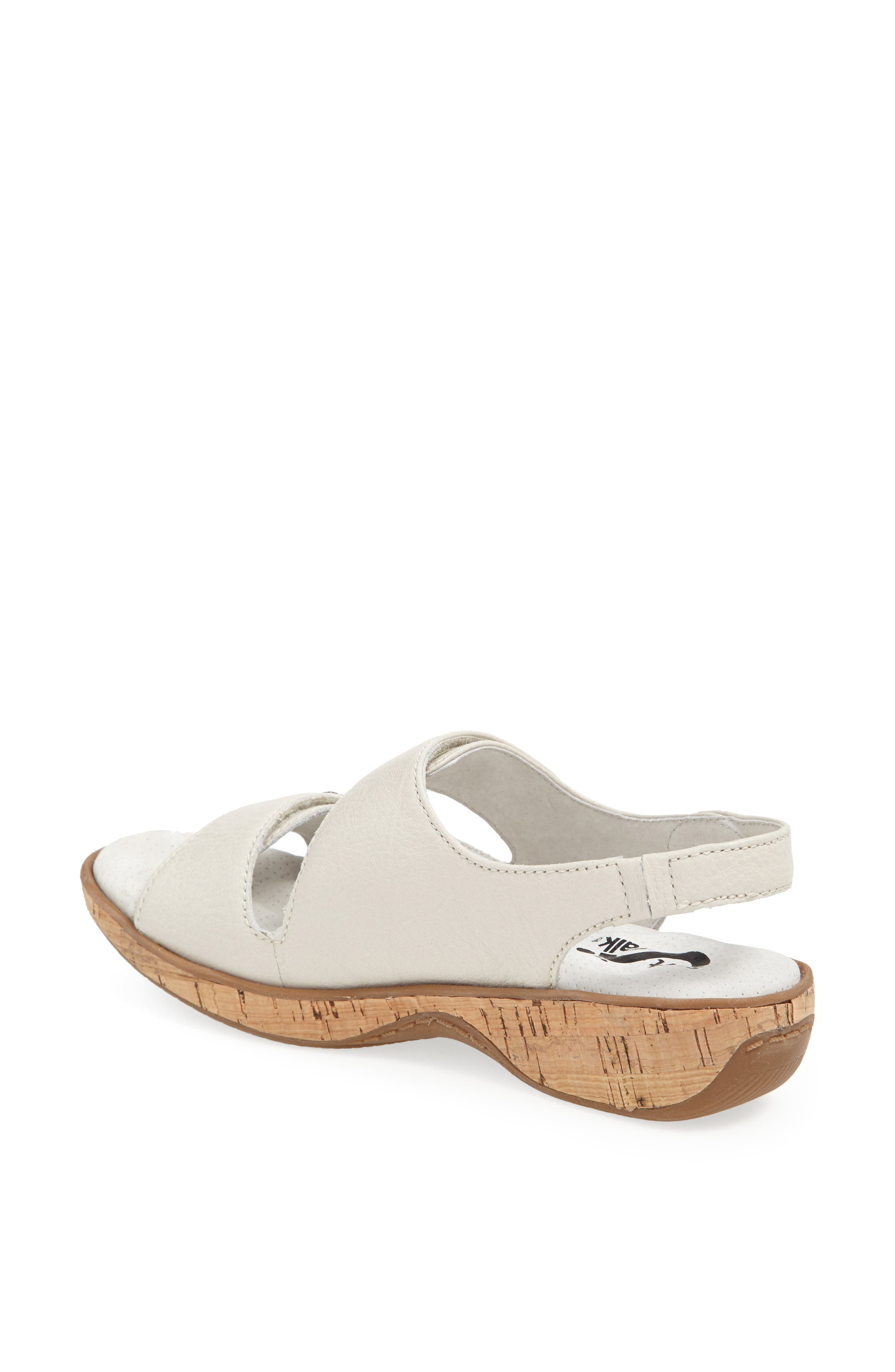 'Bolivia' Sandal, Alternate, color, OFF WHITE