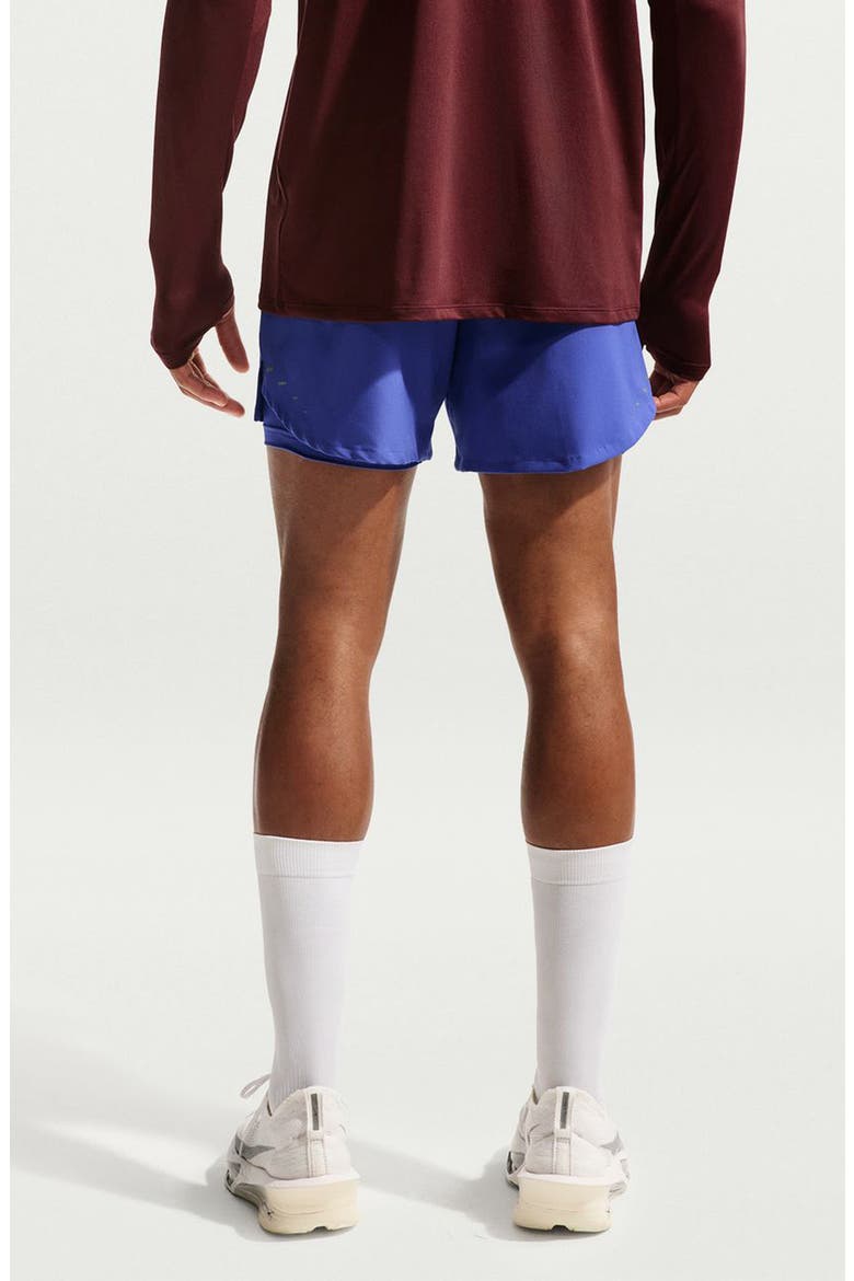 Dri-FIT 5-Inch 2-in-1 Running Shorts, Alternate, color, LAPIS/ REFLECTIVE SILVER