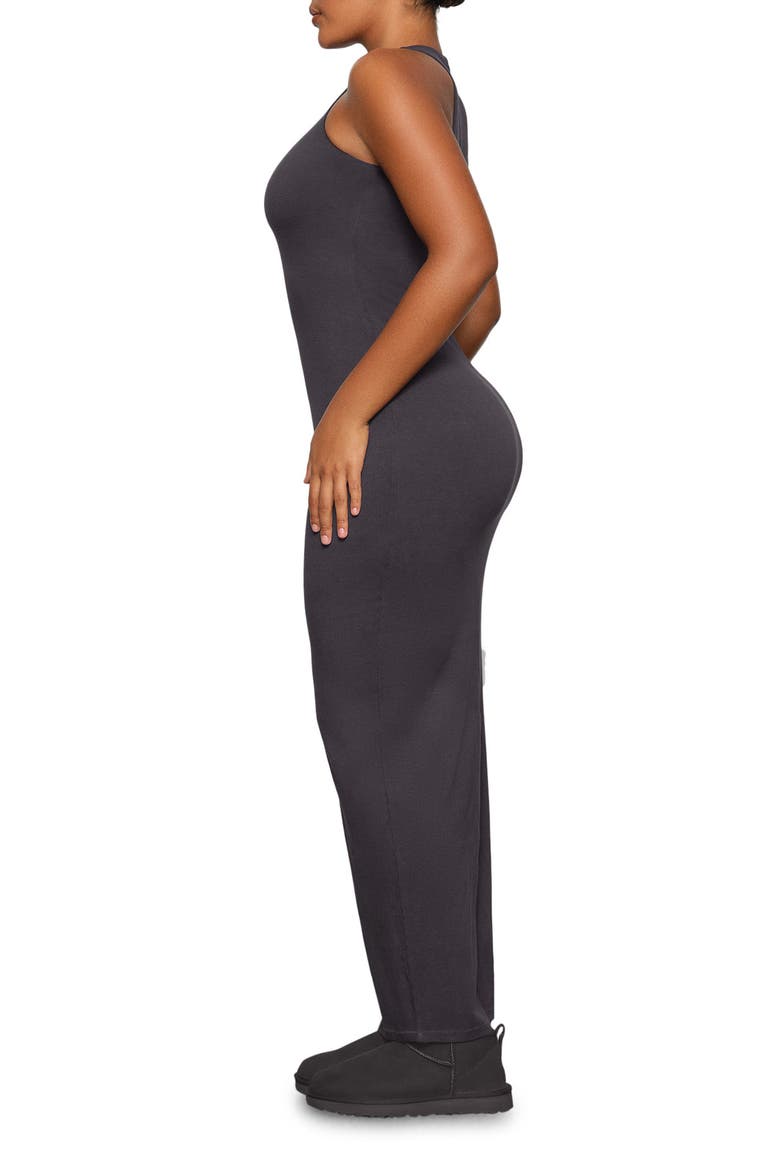 Cotton Blend Knit Tank Dress, Alternate, color, ASH